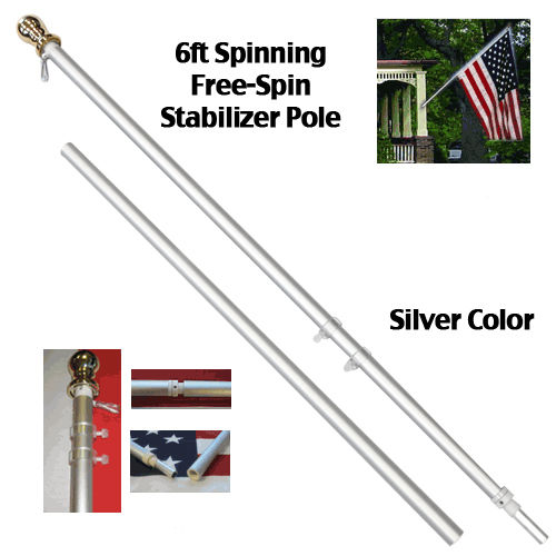 Tangle Free Spinning Flagpole Product Details
